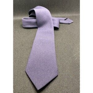 Vintage Giovanni Men's Skinny Neck Tie Navy Blue 100% Polyester 2.5"X47" Retro